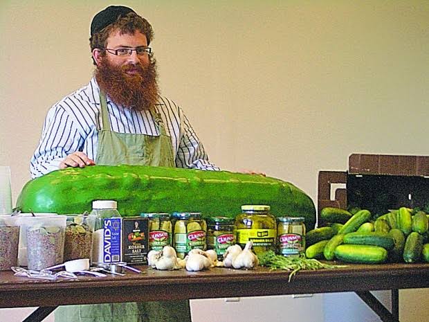 Rabbi Mendy Margolin, the Pickle Guy